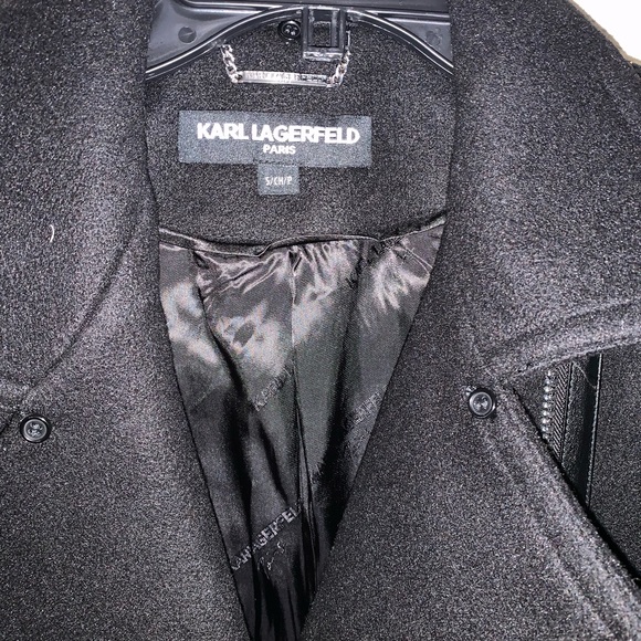 Karl lagerfelt wool coat brand new WOT 10/10 condition - Picture 6 of 10